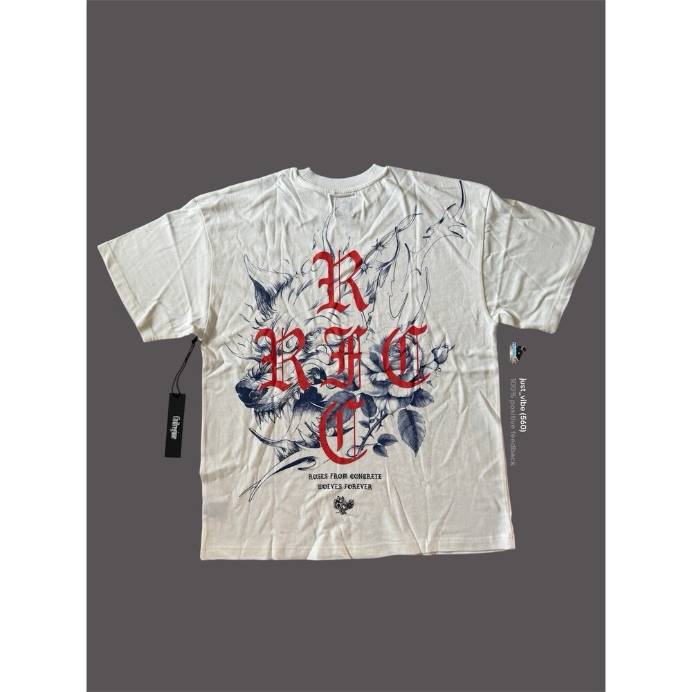 Civil Regime x Darc Sport "Wolf From Concrete" Premium Tee Men’s Medium NWT